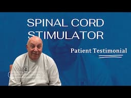 Spinal Cord Stimulator Implant at Atlantic Spine Center - Donald's Testimonial