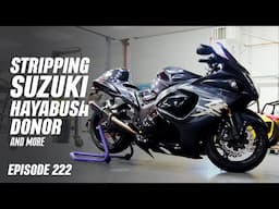 Full Hayabusa Teardown and Engine Going In! - Workshop Walk Episode 222