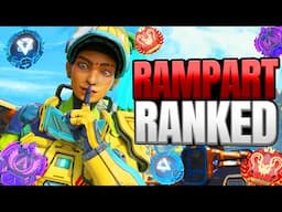 High Level Rampart Ranked Gameplay Win - Apex Legends (No Commentary)