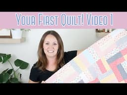 Beginner Quilting Series #1 Jelly Roll Quilt