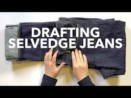 Pattern Making: How to Draft Selvedge Jeans (+ Pocket, Yoke, Flat Felled Seams)