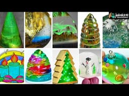 Amazing DIY Christmas Ideas from Epoxy RESIN