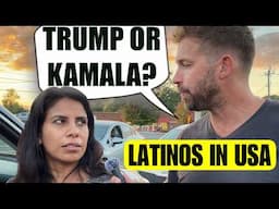 ¿Por QUIÉN Votarán LOS LATINOS en EEUU? DONALD TRUMP o KAMALA HARRIS 🇺🇸 || Entrevistas en la Calle