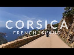 CORSICA on a motorbike with 3D Maps