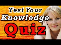 🍺 [PUB QUIZ] General Knowledge Quiz Test Your Knowledge Multiple Choice