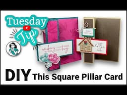 This Square Pillar Card Is One You’ll Make Again And Again