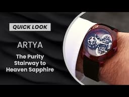 QUICK LOOK: The Vibrant Artya Purity Stairway to Heaven Wavy HMS Sapphire