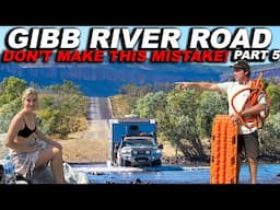 HUGE Recovery 4x4 & Caravan Pentecost River Gibb River Road / Karunjie Track