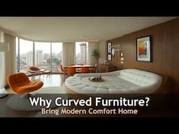 Curved Furniture 101: How to Make Any Space Feel More Inviting