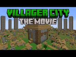 I Added A Villager City To Minecraft The Movie..