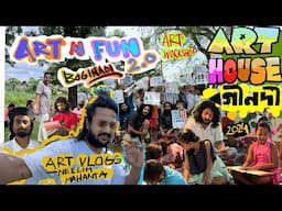 ART HOUSE 2.0 | ART AND FUN WORKSHOP |neelimMahanta Livingart art classes|Boginadi|assam