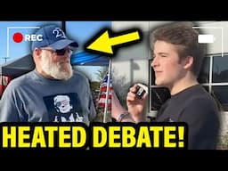 Trump Supporter LOSES IT During HEATED Debate!