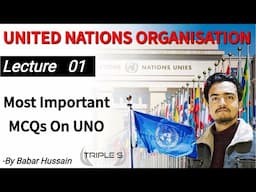 United Nations Organization: Important MCQs for JKSSB SSC JKP Constable Exam by Babar Sir