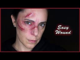 Easy wound with artificial flesh with household items | Silvia Quiros