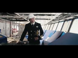 MSC World America - Captain Dino Sagani arrives at the Saint-Nazaire shipyard | MSC Cruises