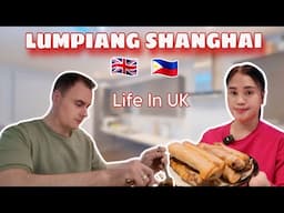 Our Dinner Filipino Lumpiang Shanghai | British Filipina Life In UK #filipinofood #lumpia