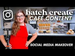 Creating Instagram content for my mom’s café | Social Media Makeover