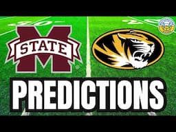 Mississippi State vs. Missouri PREDICTIONS | 2024 College Football Predictions