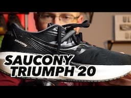 First Impressions:  Saucony Triumph 20