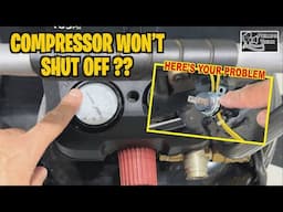 Fixing An Air Compressor That Won't Shut Off (Phillips Vision: Episode - 125)