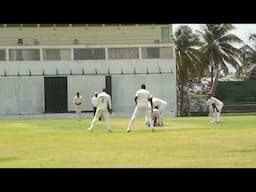 Victors ONE batting vs Radcliffe ONE St.Vincent Premiere Division 2 days Cricket .