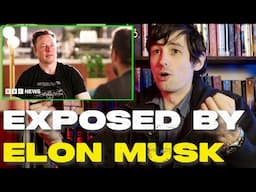 Elon Musk EXPOSES BBC Reporter in a Lie he Cannot Escape