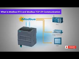 What is Modbus Communication ? Difference between RTU and TCP/IP Communication ?