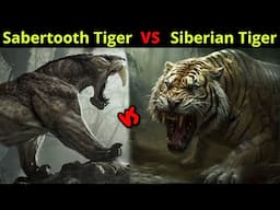 क्या होगा जब भिड़ेंगे दो महाभयंकर शेर | Sabertooth Tiger vs Siberian Tiger