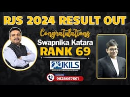 RJS 2024 Result: Rank 69  Swapnika Katara - JKILS Institute’s Success Story!