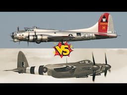 Time To Stop Saying The Mossie Could Do This? | Mosquito vs B-17 Myth