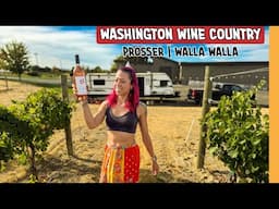 RV THE WASHINGTON WINE TRAIL - EXPLORING WASHINGTON WINE COUNTRY PROSSER & WALLA WALLA TRAVEL GUIDE