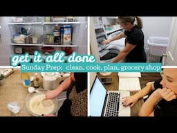 *NEW* Get It All Done / Sunday Prep / Get Ready for the Week 2021 / Clean With Me