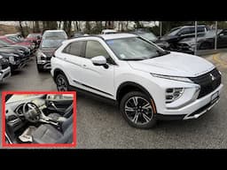 2024 Eclipse Cross  SEL - white diamond real life walkaround!