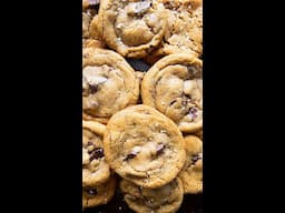 Brown Butter Chocolate Chip Cookies #shorts