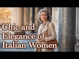 How to look gorgeous in your 50s, 60s, 70s. Italian Chic Women and Their Elegant Style