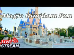 🔴 LIVE: Magic Kingdom Fun Saturday at Walt Disney World for Rides, Shows & More