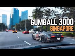 Chasing the Koenigsegg Regera HONEY: Local Supercars Welcome GUMBALL 3000 2024 into SINGAPORE!