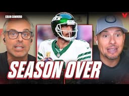 Aaron Rodgers & Jets are FINISHED with EMBARRASSING loss to Cardinals | Colin Cowherd NFL