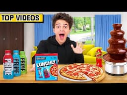 DISHING IT OUT: My FAVORITE FOODS Revealed! | Brent Rivera