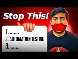 No One Will Tell You This About Learning Automation Testing...