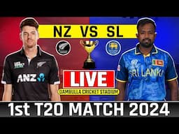 Live Newzealand vs Srilanka 1st T20 Match | Sl vs Nz Live Match | Today Live Cricket Match #nzvssl