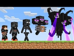 Minecraft, But I Become a Giant Wither Storm