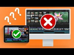 WHY Are These 3 FINAL CUT PRO Features ONLY on iPad???