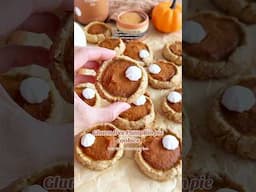 Pumpkin pie cookies #glutenfree #glutenfreebaking #pumpkinrecipe #pumpkinpie #thanksgiving