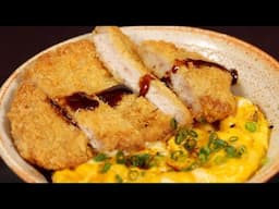 Crispy Perfection: Open-Faced Katsudon with Crunchy Pork Cutlet! Tojinai Katsudon Recipe