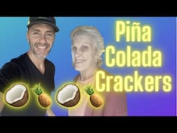 Raw Vegan Snack Delicious Pineapple Coconut Crackers