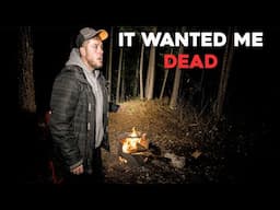 The Night I NEARLY DIED while Camping ALONE in the HAUNTED WOODS | IT WAS AFTER ME!