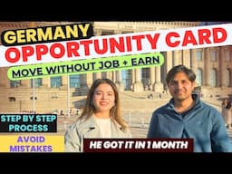 Opportunity Card in Germany | Chancenkarte |Germany Point based system | Work in Germany