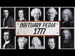 Famous People We've Lost in 1777 - Obituary in 1777