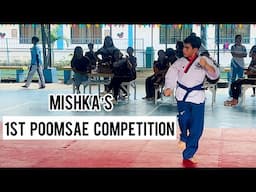 Mishka's 1st POOMSAE Competition!